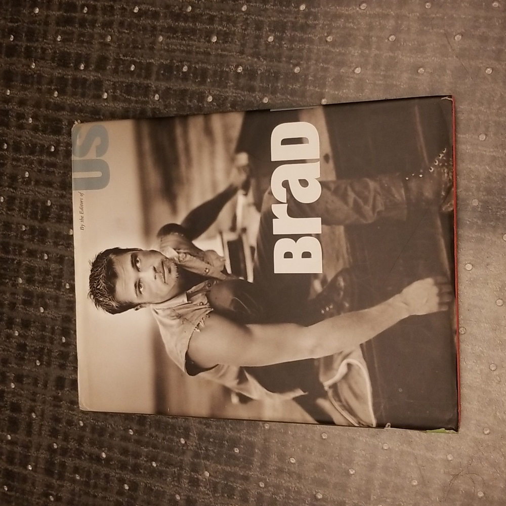 Brad Pitt Film/Biography Hard Cover Book, 144 pgs